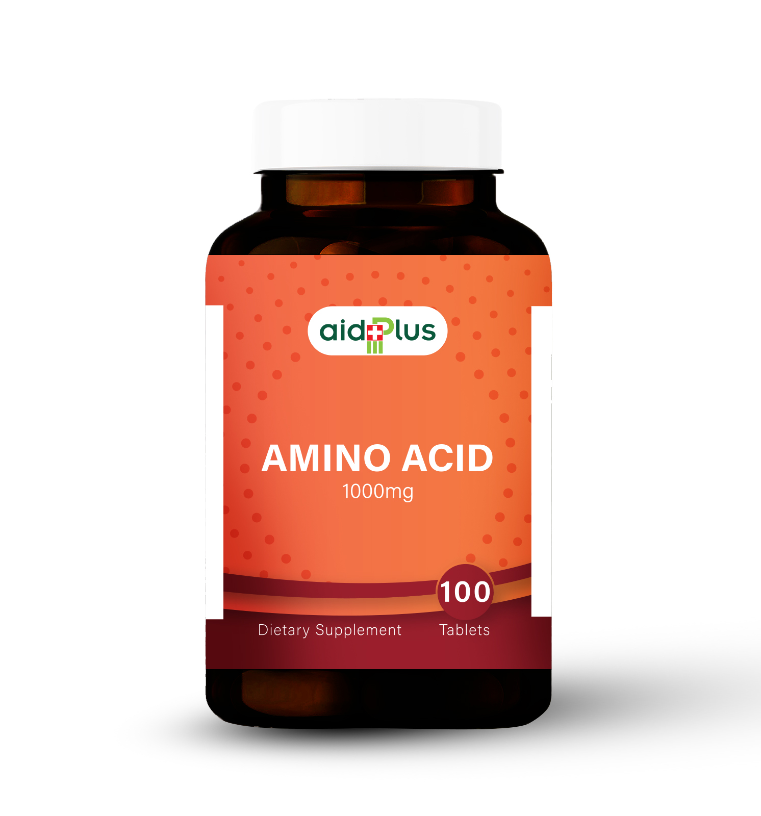 Picture of AID PLUS AMINO ACID 1000 MG 100's